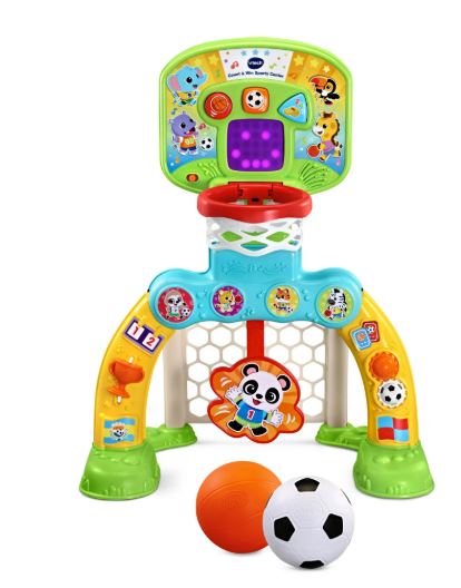 VTech Count & Win Sports Center Toy Sports Equipment with Accessories Included, Baby and Toddler Toys
