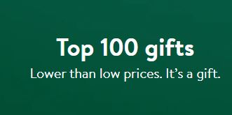 Walmart has put together TOP 100 GIFTS 🎁 Most on sale too!! 🎄