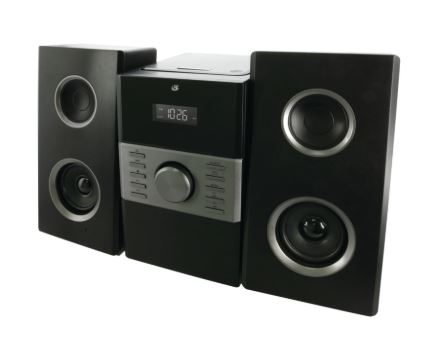 GPX Compact Stereos HC425B Home Music System