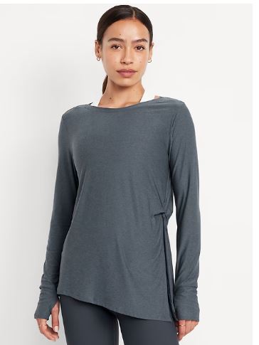 CloudMotion Side-Tie Tunic