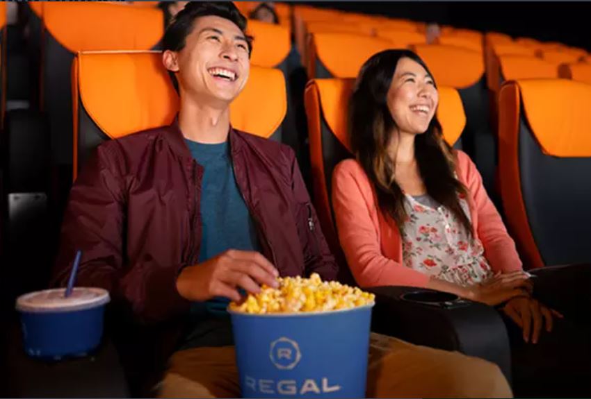 Save 40% on All Regal Movie Cinema Tickets for any Movie, plus Discounted Popcorn and Snacks!