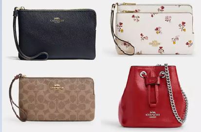 $28 Coach Wristlets 🎄🎄