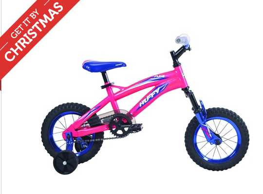 Huffy Flair 12-inch Kids Bike with Training Wheels