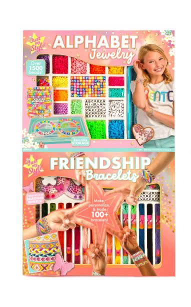 Just My Style 2-in-1 Alphabet Jewelry & Friendship Bracelets