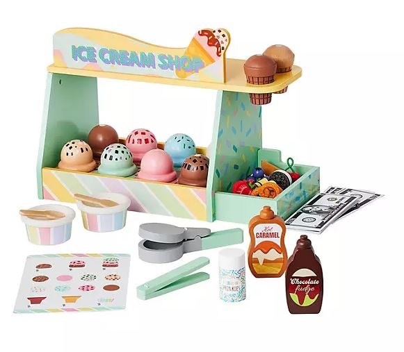 Member’s Mark Tabletop Wooden Ice Cream Shop Playset