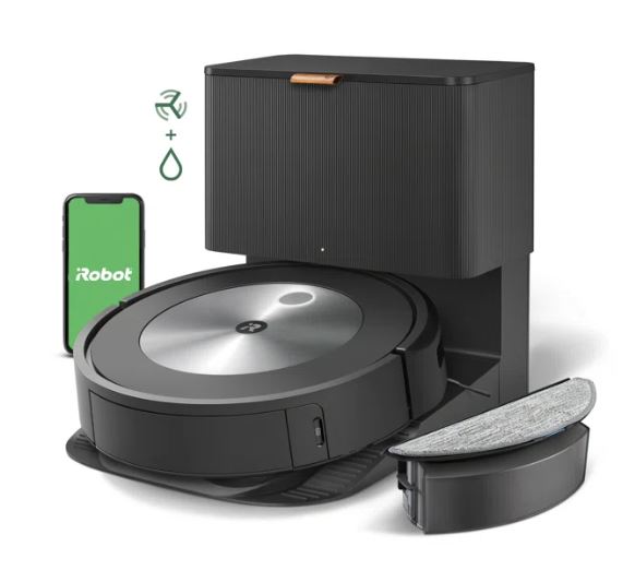 iRobot® Roomba Combo® j5+ Self-Emptying Robot Vacuum and Mop