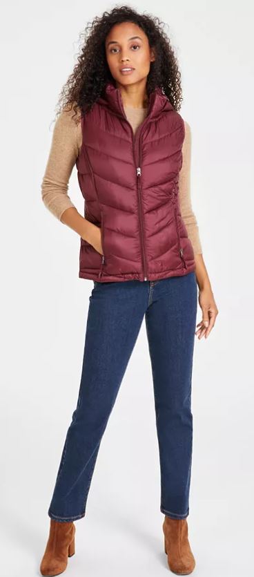 Ozark Trail Camping Utility Wagon with Tailgate & Extension Handle, Red, Polyester, 21.6″ Height