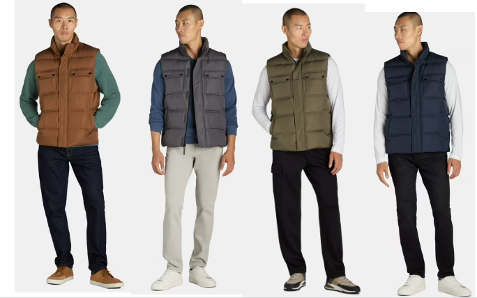 Time and Tru Women’s and Women’s Plus Shirt Dress with Long Sleeves, Sizes XS-4X