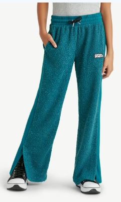 Justice Girls Active Jsport Curly Wide Leg Pant, Sizes XS-XLP