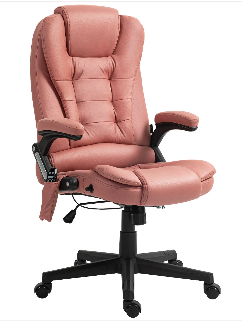 Work in Comfort: Vinsetto Vibrating Massage Office Chair Deal