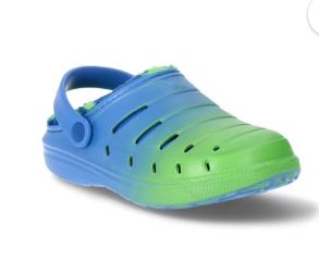 Rugged Shark Toddler & Kids Eva Lined Clogs