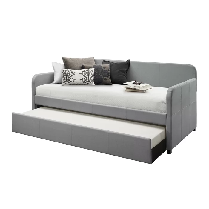 Plunkett Tiara Upholstered Daybed with Trundle