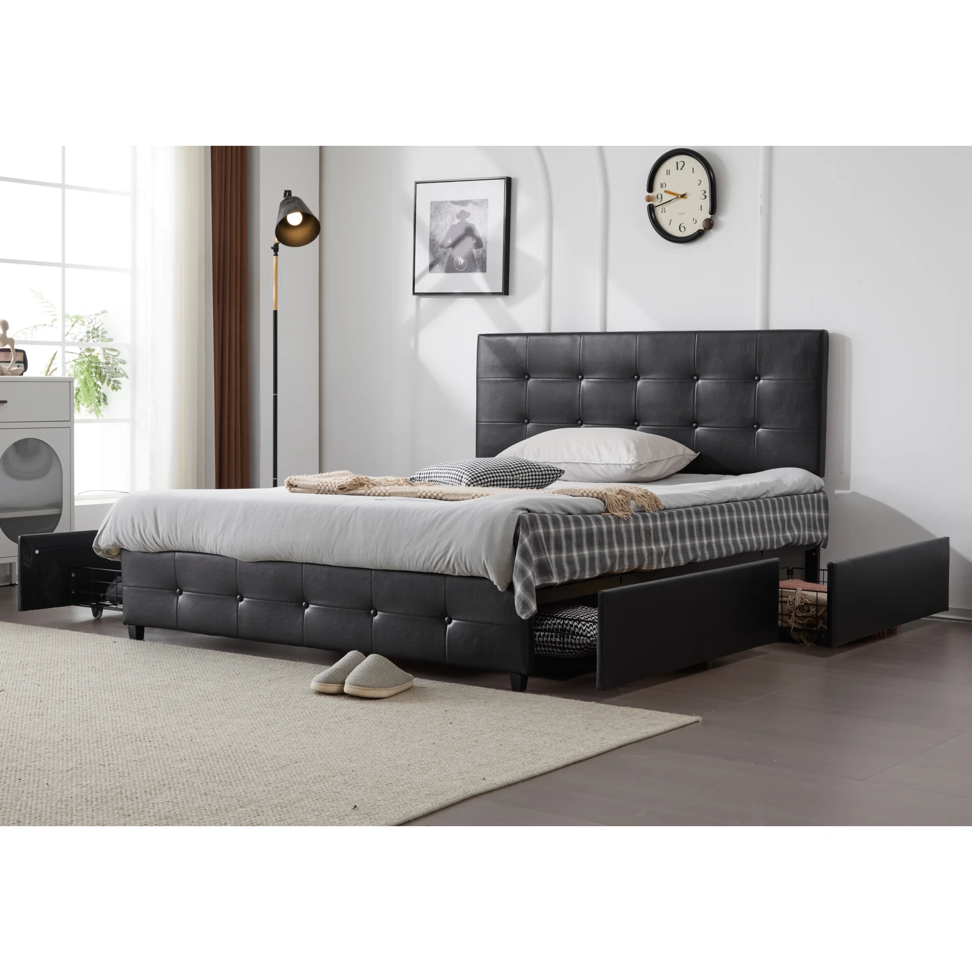Plunkett Tiara Upholstered Daybed with Trundle