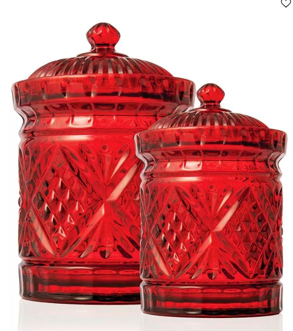 2 Piece Hostess Biscuit Box and Jam Jar