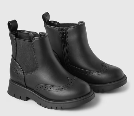 GOOO!! GAP Baby & Toddler Leather Ankle Boots