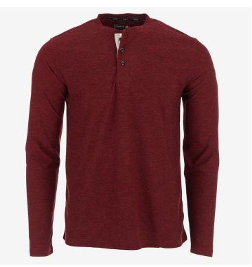 Canada Weather Gear Men’s Long Sleeve Two Tone Supreme Soft Henley