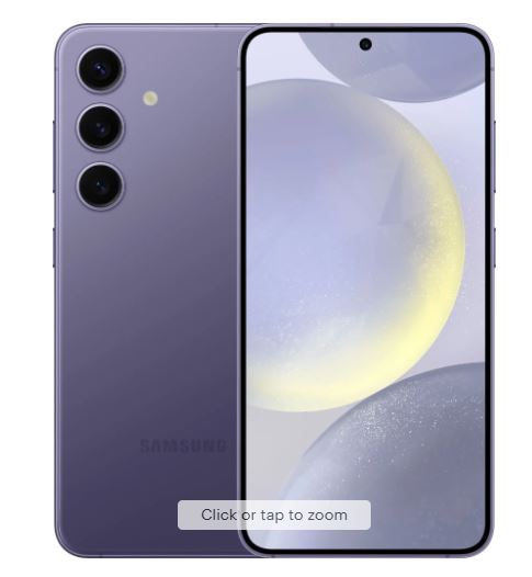 Samsung – Galaxy S24 128GB (Unlocked) – Cobalt Violet