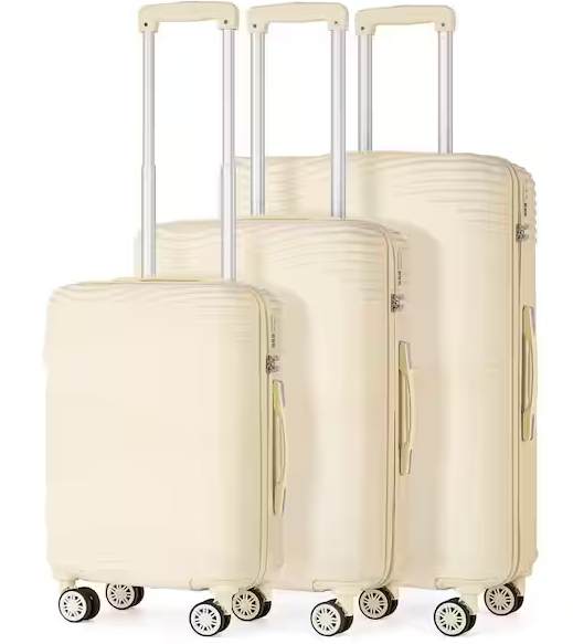 WILL SELL OUT! 🤯*3-Piece Luggage Sets—Two Colors in stock!