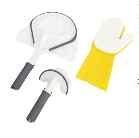 SaluSpa All in One Spa Cleaning Tool Set, 11.22 in. x 17.91 in.