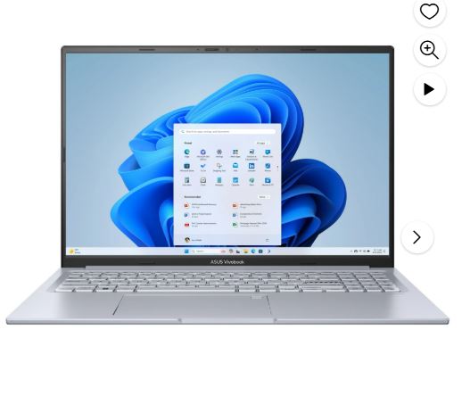 ASUS Vivobook Pro 16 inch WUXGA Windows Laptop Intel Core i9-13900H NVIDIA GeForce RTX 4050 16GB RAM 1TB SSD Cool Silver