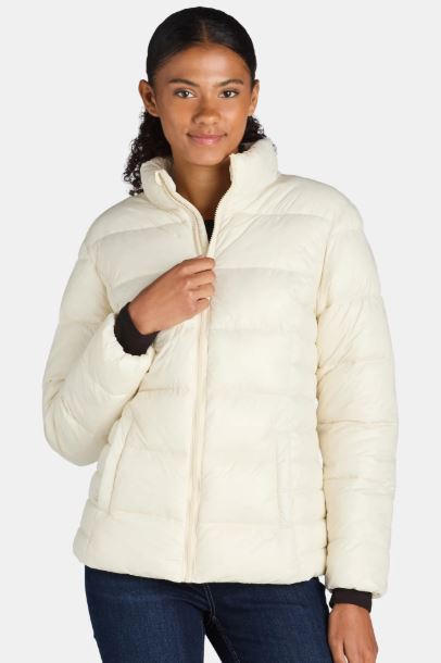 Time and Tru Women’s and Women’s Plus Puffer Jacket, Sizes XS-3X