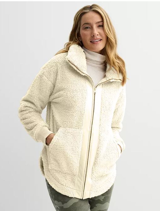 Women’s Sonoma Goods For Life® Cozy Full-Zip Jacket