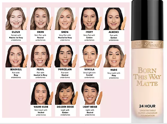 GOO!! Too Faced Born this Way Foundation