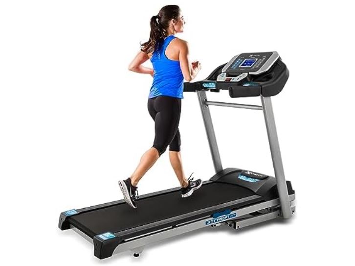 XTERRA Fitness TRX3500 Premium Performance Series Folding Treadmill, Large XTRASoft Cushioned Running Deck, LCD Display, Handlebar Speed and Incline Controls, Variety of Programs, FTMS Bluetooth