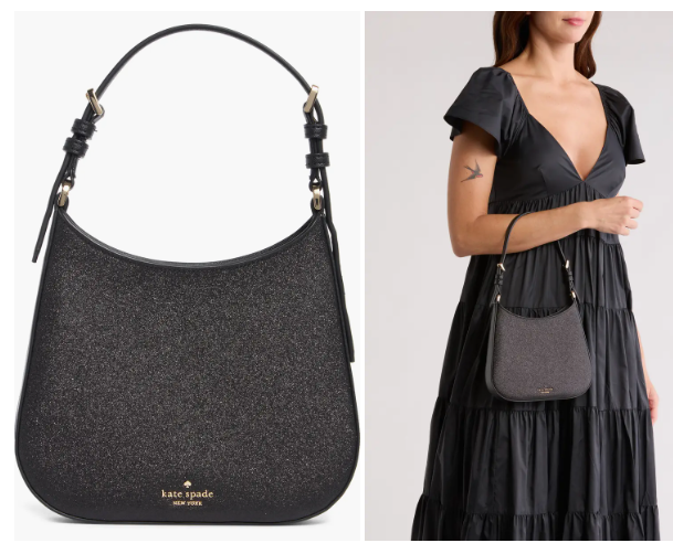 Kate Spade glimmer leather shoulder bag