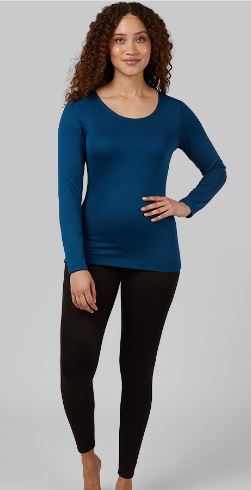 WOMEN’S MIDWEIGHT BRUSHED BASELAYER SCOOP TOP