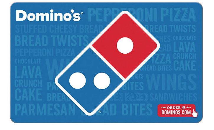 Domino’s $100 Gift Card Multi-Pack 4 x $25