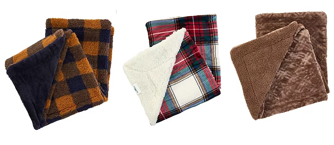 Northeast Outfitters Cozy Cabin Textured Diamonds Blanket