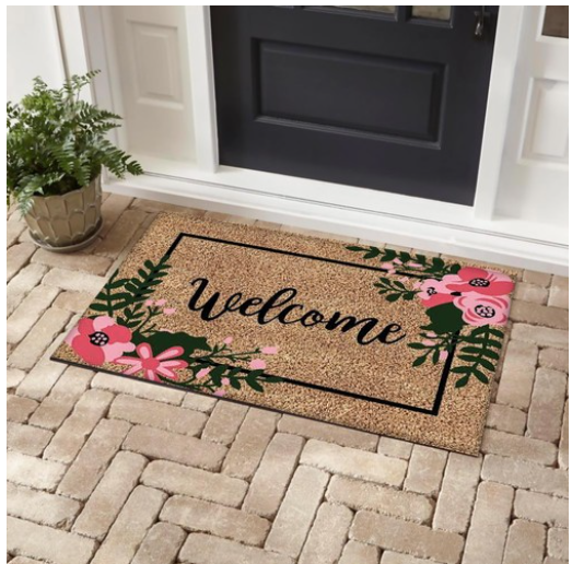 Outdoor PVC Door Mat -12 Styles (18″x30″)