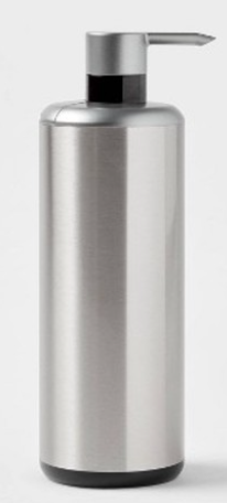 Touchless Soap Pump Metallic Gray – Threshold