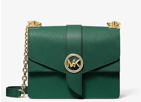 Greenwich Small Saffiano Leather Crossbody Bag