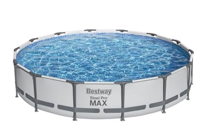 Bestway Steel Pro MAX 14′ x 33″ Round Above Ground Pool Set