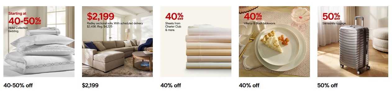 Macys Buy One, Get One 50% off Last Act