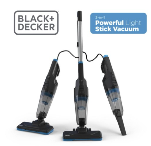 BLACK+DECKER Powerseries Flex 3-in-1 Corded Stick Vacuum