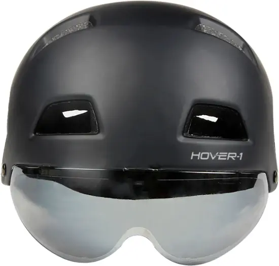 Hover-1 – Helmet with Detachable Visor – Medium – Black