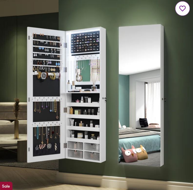 Flocked and Slim Christmas Tree with 150 LED Lights