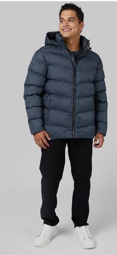MEN’S MICROLUX HEAVY POLY-FILL PUFFER JACKET