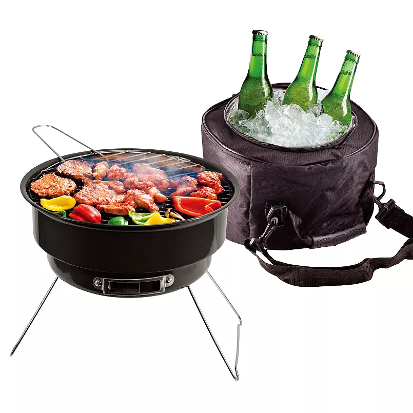 PEAK+PINE Tailgate Grill/Cooler Combo