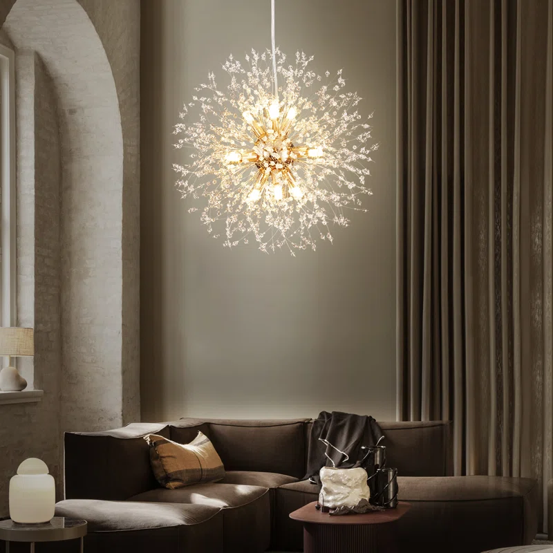 Marguerita 9 – Light Dimmable Sputnik Sphere Chandelier