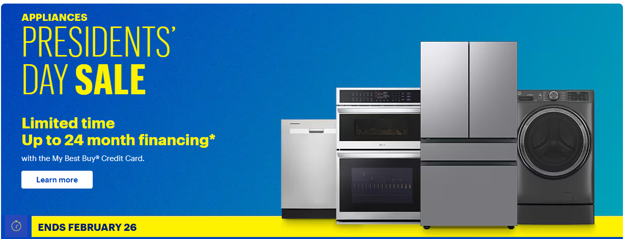 “Presidents Day Sale at BestBuy”