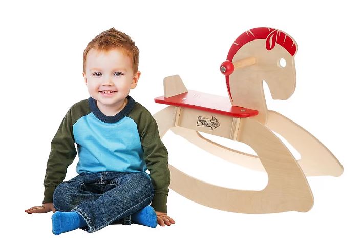 Hastings Home Rocking Horse Ride-on Toy for Children