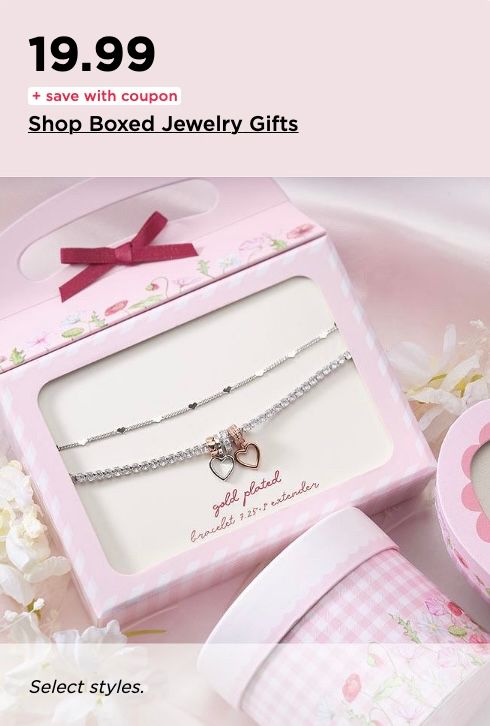 Boxed Jewelry Gifts from $19.99