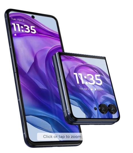 Motorola – razr+ 2024 256GB (Unlocked) – Midnight Blue