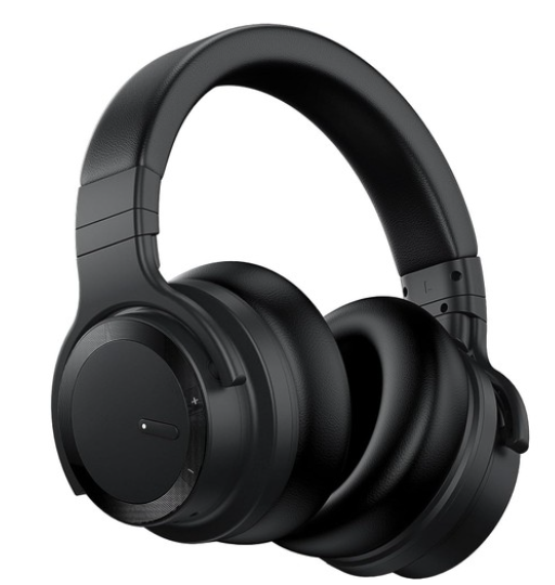 Commalta E7 Active Noise Cancelling Wireless Headphones 2A4ND-E7HP – Black