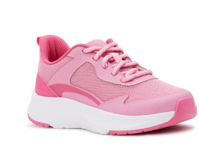 Athletic Works Little Girl & Big Girl Mesh Jogger Lace Up Sneakers