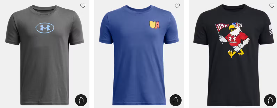 Boys’ Under Armour Outlet – Graphics as low as $7